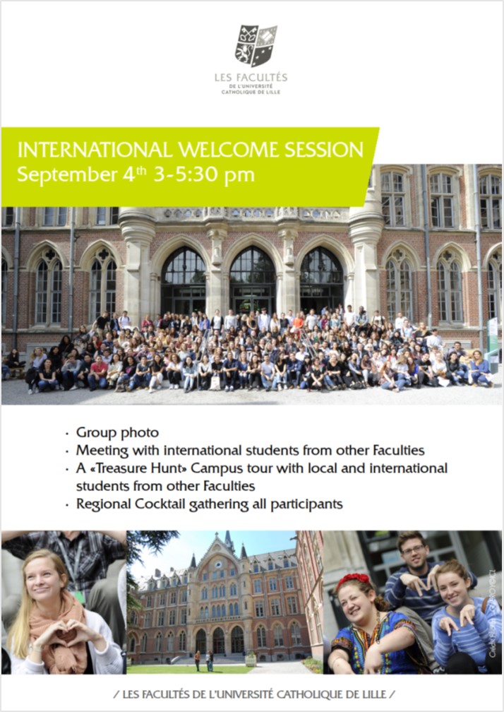 International Welcome Session Les Facultés 2018