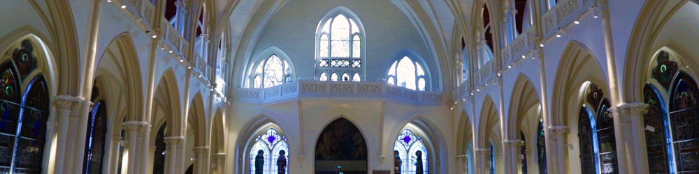 la chapelle de l'université rénovée